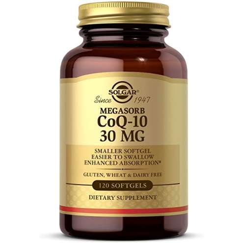 SOLGAR Коэнзим CoQ-10 30 мг, 120 капсул